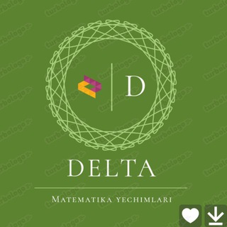 Telegram kanalining logotibi delta_club1 — Delta (matematika yechimlari)