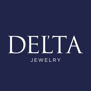 Логотип телеграм канала @delta_jewellery — Ювелирный бренд DELTA