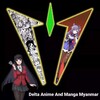 Logo of telegram channel deltaforanime — Delta Anime mm VD uploading channel