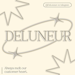 Logo saluran telegram deluneur — DeLuneur