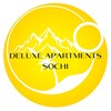 Логотип телеграм канала @deluxeapartmentsochi — DELUXE APARTMENT SOCHI 🏖
