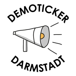 Logo des Telegrammkanals demotickerda - Demoticker Darmstadt