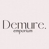 Logo of telegram channel demure_emporium — Demure emporium