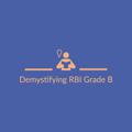 Logo saluran telegram demystifyingrbi — Demystifying RBI Grade B