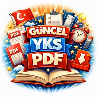 Telegram channel YKS PDF logo