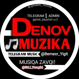 Telegram kanalining logotibi denov_muzika — Denov muzika