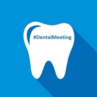 Логотип телеграм канала @dentalmeeting — Dental Meeting - анонсы бесплатных мероприятий по стоматологии