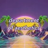 Логотип телеграм канала @departmentofaesthetics — department.of.aesthetics