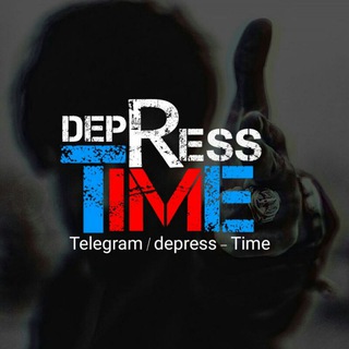 Logo saluran telegram depress_time — 🎴 ÐēprēŞŞ_ti๓ē 🎴