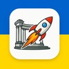 Логотип телеграм -каналу deraketapoltava — Полтава | Де Ракета ?🚀