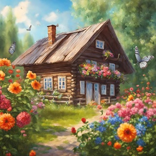 Telegram channel Деревенский домик 🏠 logo