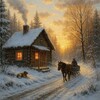 Логотип телеграм канала @derevnia_rf — Вот моя деревня...