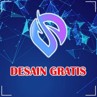 Logo saluran telegram desaingratissiappakai — DESAIN GRATIS SIAP PAKAI