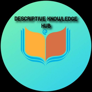टेलीग्राम चैनल का लोगो descriptiveknowledgehub — Descriptive Knowledge Hub( wbcs/clerkship/ miscellaneous etc)