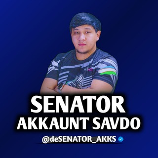 Telegram kanalining logotibi desenatorakk_senator_pubgm — SENATOR AKKAUNT SAVDO 🇺🇿