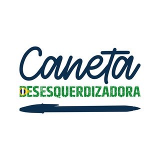 Logo of telegram channel desesquerdizada — Caneta Desesquerdizadora