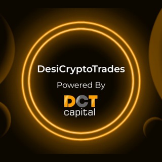 Logo of telegram channel desicryptotrades — Desi Crypto Trades 🚀