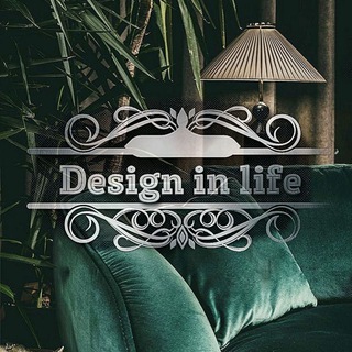 Логотип телеграм канала @design_in_life — Design in life 🦚