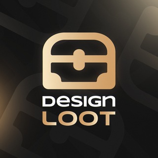Logo of telegram channel design_loot — Design Loot · обучение дизайну