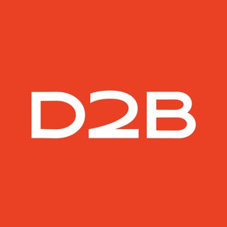 Логотип телеграм канала @design2b — D2b.su - дизайн для бизнеса