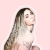 Логотип телеграм канала @design_meta — Ксения Ха ♾ Meta Дизайнер