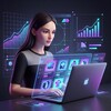 Логотип телеграм канала @design_yuliya_info — НейроДизайн | AI | WB и OZON