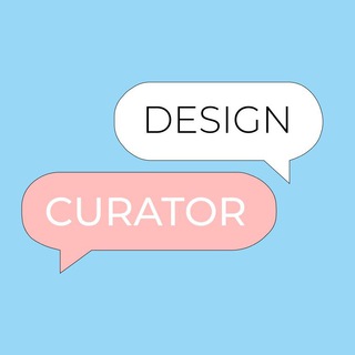 Логотип телеграм канала @designcurator — DESIGN | КУРАТОР