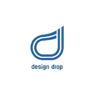 Logo of telegram channel designdrop — design drop