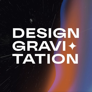 Логотип телеграм канала @designgravitation — Дизайн-гравитация