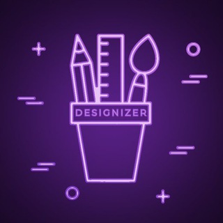Логотип телеграм канала @designizer — Designizer. Вакансии по дизайну