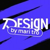 Логотип телеграм канала @designjoy — Дизайн с характером