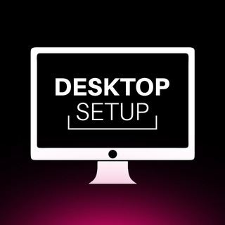 Логотип телеграм канала @desktop_setup — Desktop Setup 🖥