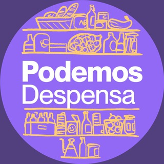 Logotipo del canal de telegramas despensapodemos - La Despensa. Equipo de Diseño estatal de Podemos