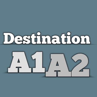 Telegram channel Destination A1 and A2 logo