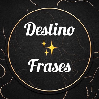 Logo of telegram channel destino_o — Destino Frases ✨🤍🤞🏻