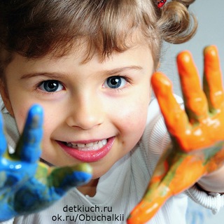 Логотип телеграм канала @detkiuch — Обучалки и Развивалки для детей