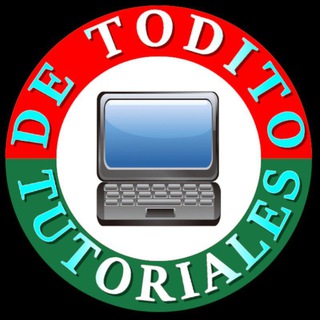 Logotipo del canal de telegramas detoditotutorialesofc - DeToditoTutoriales
