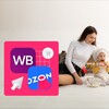 Логотип телеграм канала @detskienaxodki — Детские находки WB/OZON