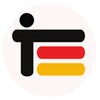 Логотип телеграм -каналу deutschin5min — Deutsche Tests und Übungen