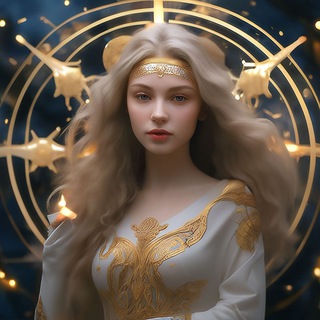Логотип телеграм канала @deva_horoscopes — ♍️ДЕВА♍️