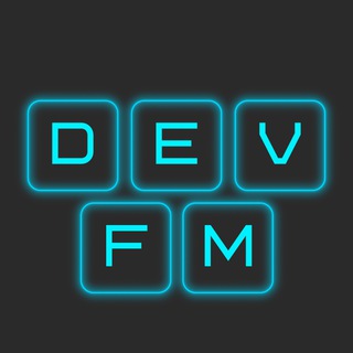 Логотип телеграм канала @devfm — DevFM