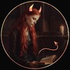 Логотип телеграм канала @devilreads — Дьявол читает Канта