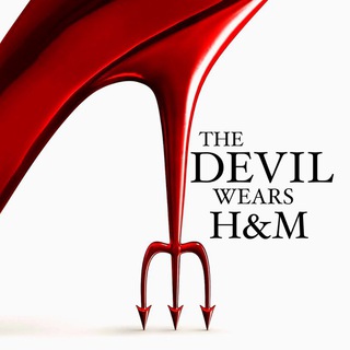Логотип телеграм канала @devilwearshandm — Дьявол носит H&M