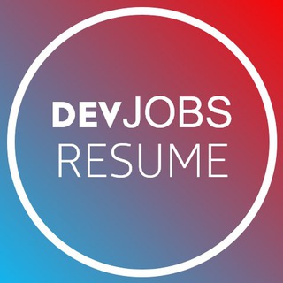 Логотип телеграм канала @devjobs_resume — Game Development Resume и поиск команды