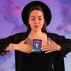 Логотип телеграм канала @devochka_s_kartami — Магия вне Хогвартса с Аленой Лебедевой
