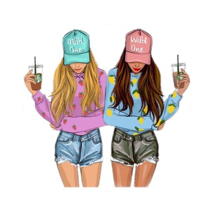 Логотип телеграм канала @devochki_na_yumore — Девочки на юморе