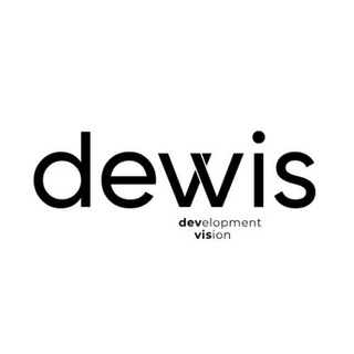 Логотип телеграм канала @dewis_development — dewis group — development vision