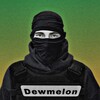 Логотип телеграм канала @dewme1on — скрытый лист 🍃
