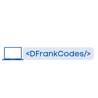 Logo of telegram channel dfrankcodes — DFrankCodes <👨🏾‍💻/>