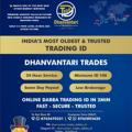 Logo saluran telegram dhanvantari_trades_dabba_id — 𝗗𝗛𝗔𝗡𝗩𝗔𝗡𝗧𝗔𝗥𝗜 𝗧𝗥𝗔𝗗𝗘𝗦 𝗦𝗜𝗡𝗖𝗘 𝟮𝟬𝟭𝟬